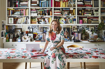 â€œI used an image I shot in an Austrian castle, Schloss Hollenegg, to create wallpaper for my desk and to make a frock to wear to my book launch. Itâ€™s deeply inspiring,â€ says Robyn.