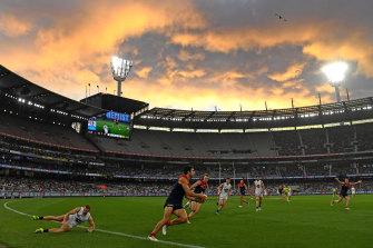 The MCG and other stadia will return to 85 per cent capacity next week.