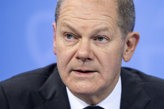 Inaction on Russia: German Federal Chancellor Olaf Scholz.