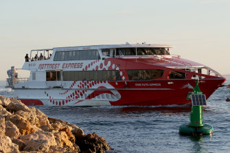 Severe weather warnings have forced the cancellation of Rottnest Island ferries this weekend.