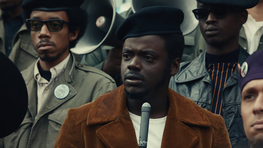 Daniel Kaluuya in Judas and the Black Messiah.