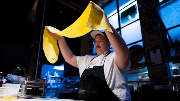  The Prince of York head chef Sam Bull is creating take-away meals as the restaurant closes due to new regulations.