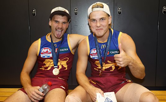 Darcy Wilmot and Will Ashcroft are two of the Lions’ most promising players.