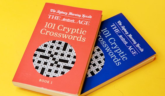 Two new books of The Sydney Morning Herald and The Age 101 Cryptic Crosswords.
