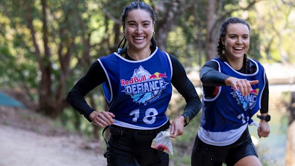 Female competitors in last year's Red Bull Defiance endurance race.