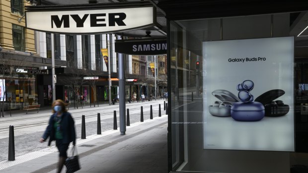 Myer previewed its strongest numbers since 2017 last month. 