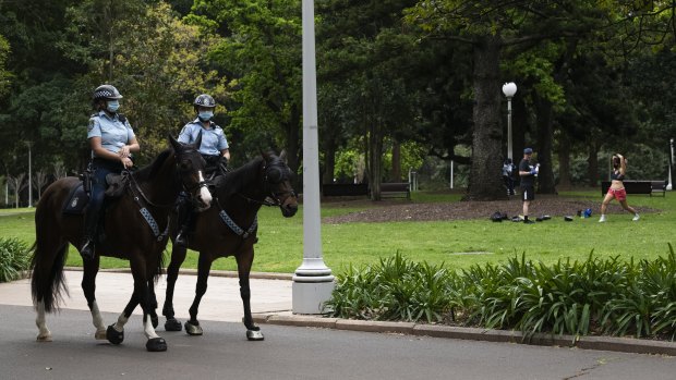 There was a large police presence in Sydney on Saturday to thwart anti-lockdown protests. NSW Police deemed the operation a success.