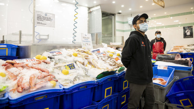 Sydney Fish markets will be operating over the Easter weekend but with increased health measures. 