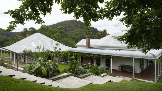 Upstream from the new art museum is Boyd’s historic homestead and original studio where he painted.