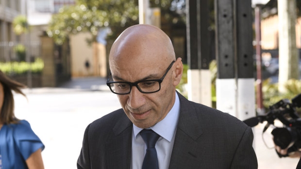 Moses Obeid  is standing trial in the NSW Supreme Court. .