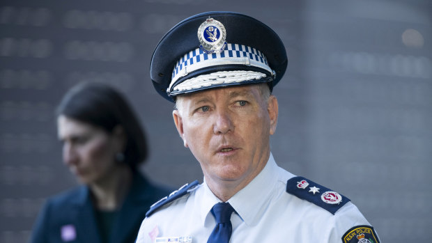 NSW Police Commissioner Mick Fuller.