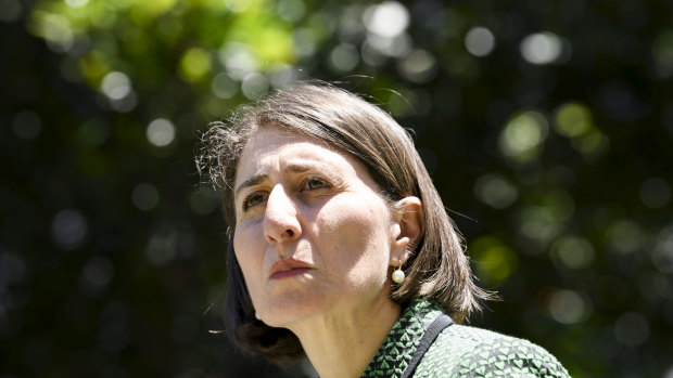 NSW Premier Gladys Berejiklian is not happy with the Queensland government.