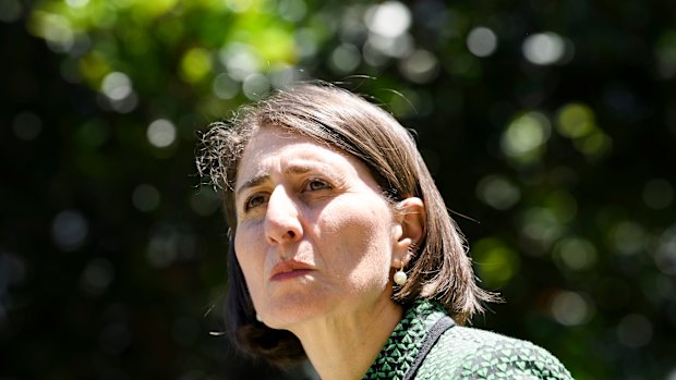 NSW Premier Gladys Berejiklian is not happy with the Queensland government.