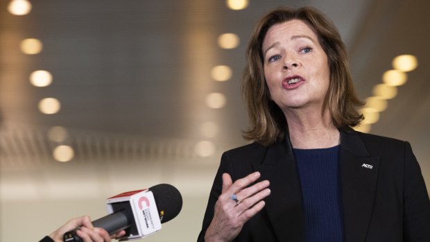 ACTU president Michele O’Neil said the budget gave money to big businesses which could choose to keep it for themselves and their shareholders.