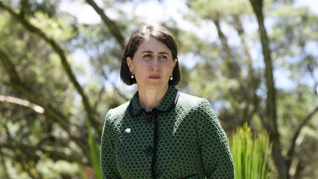 Premier Gladys Berejiklian has maintained the Office of Local of Government was responsible for "making sure the dollars got to those councils".