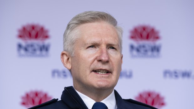 NSW Ambulance Commissioner Dominic Morgan.