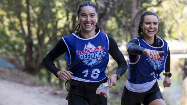 Female competitors in last year's Red Bull Defiance endurance race.