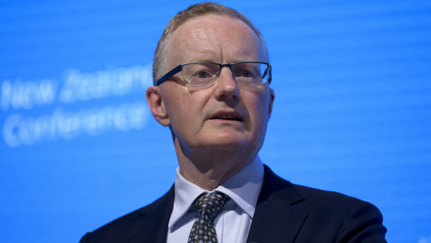 The tumbling greenback is a big problem for RBA governor Philip Lowe.