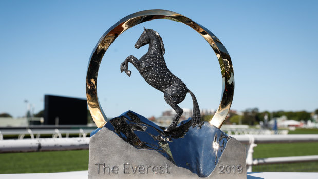The Everest trophy. 
