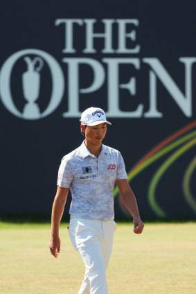 Min Woo Lee shot 73 on a difficult day.