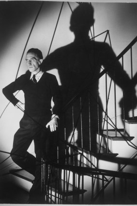 Duchamp descending a staircase, 1946.