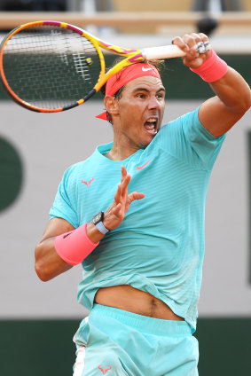 The king of clay: Rafael Nadal. 