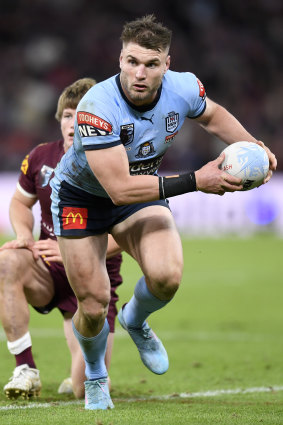 Angus Crichton has made 11 NSW appearances.