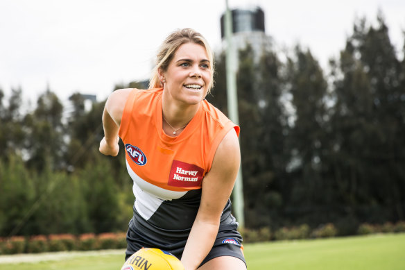 Jacinda Barclay’s death has shaken the GWS side. 