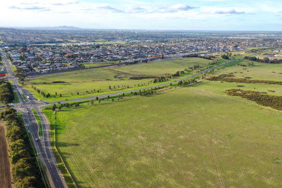 The site of the Commonwealth Games village in Geelong.