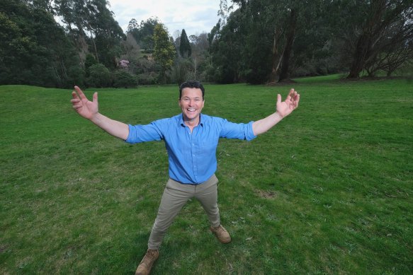 Landscape designer Phillip Johnson has big plans for an old golf course.