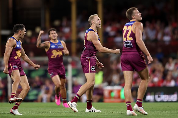 Oscar Allen is taking time to find form at the Lions.