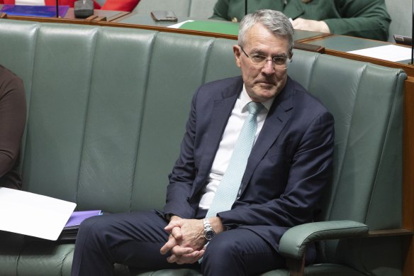 Attorney-General Mark Dreyfus during question time last month.