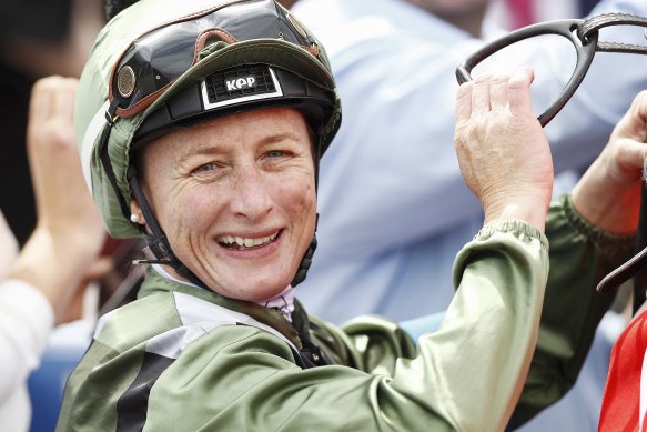 Jockey Linda Meech.