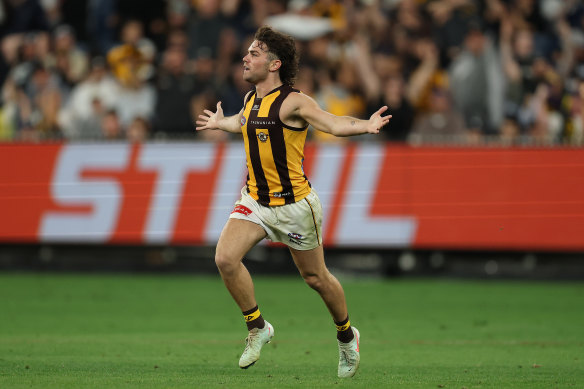 Nick Watson’s value is increasing with every game. He is one of 16 players from the 2023 national draft on mandatory three-year deals who are yet to extend. 
