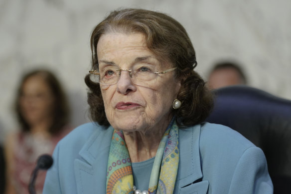 Californian Democrat Dianne Feinstein, 90, is the oldest member of the US Congress.