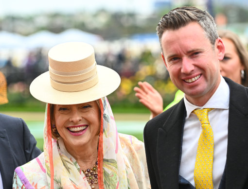 Gai Waterhouse and Adrian Bott have their stable flying.