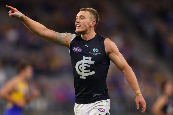 Patrick Cripps is coming in for plenty of attention and needs greater protection, says former Carlton great Mark Maclure. 