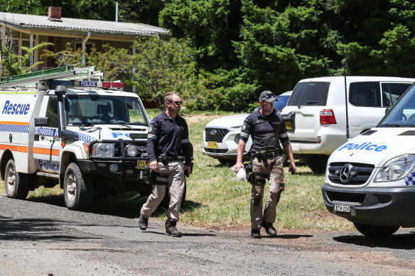 The search for Esther Wallace, who went missing on the slopes of Mount Canobolas near Orange.