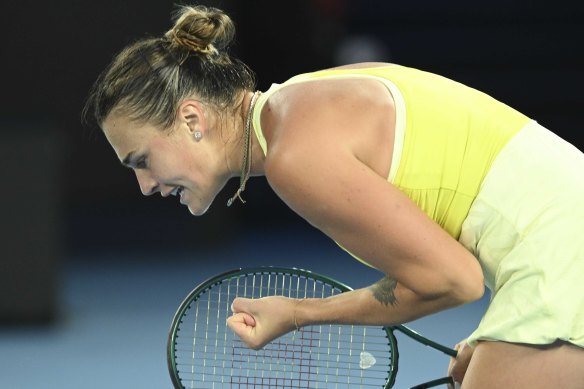 Aryna Sabalenka.