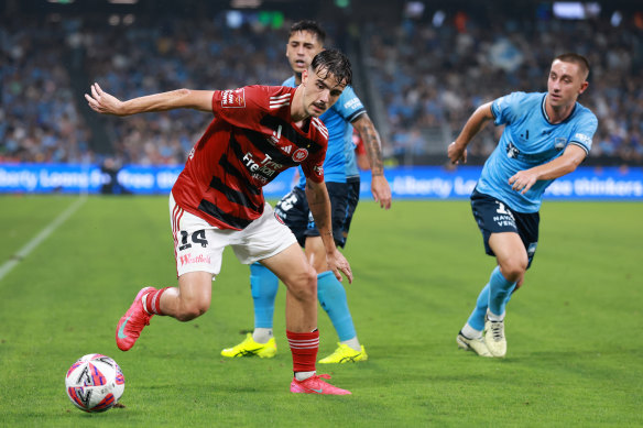 Nicolas Milanovic was impressive for the Wanderers.