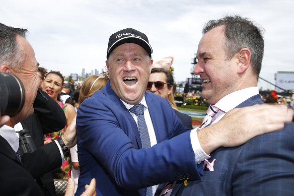 Melbourne Cup-winning trainer Danny O'Brien.