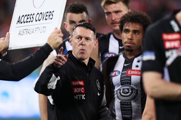 Magpies coach Craig McRae has plenty to think about after losing yet another key player to injury.