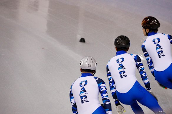 "Olympic Athletes from Russia" competed at the Pyeongchang Winter Games.