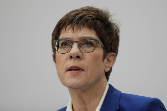 Christian Democratic Union party chairwoman Annegret Kramp-Karrenbauer will not run for chancellor.