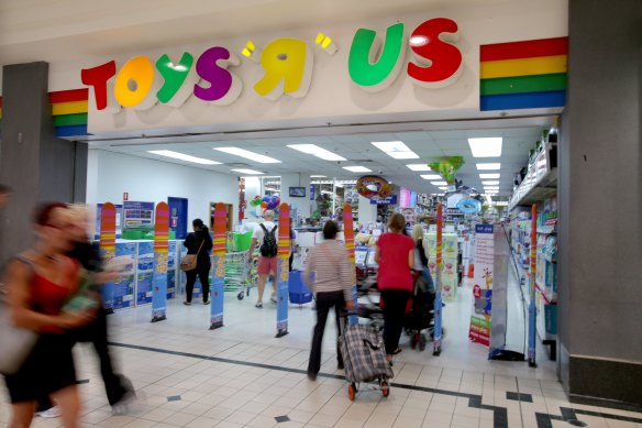 Toys ‘R’ Us shut 44 stores in Australia after its US parent company collapsed.