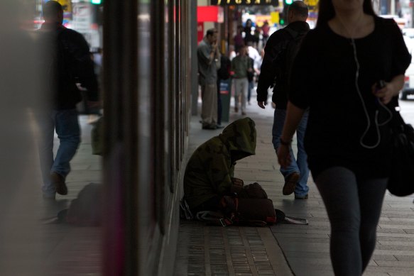 A total of 2102 people were charged or fined for begging, public urination and public intoxication across Queensland in 2021, with charges for the latter accounting for more than half of that figure.
