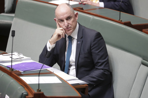 NDIS Minister Stuart Robert rejected Victoria's pleas to set up a joint taskforce. 