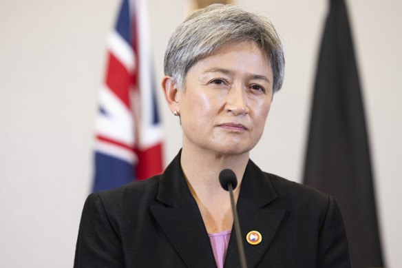 Foreign Minister Penny Wong is visiting Solomon Islands on Friday.