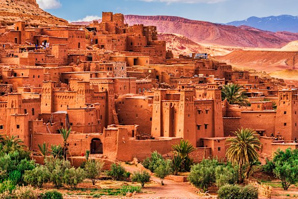 Ait Benhaddou, Morocco. Australians are keen to travel to North Africa and the Middle East.