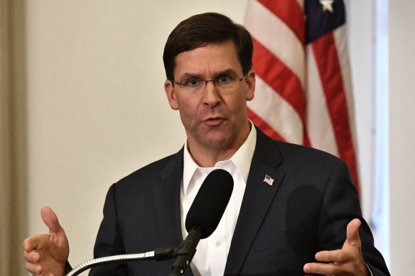 Defence Secretary Mark Esper